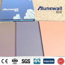 Alufenew 2M Breite B1 Grade feuerfeste Aluminium-Verbundplatte / Doppelseiten Farbe ACP Blätter